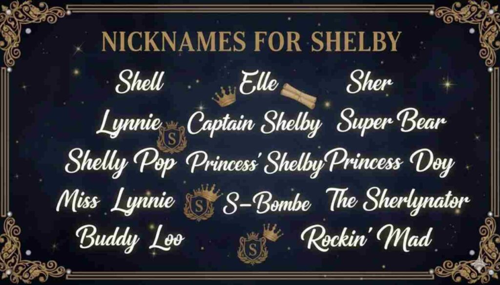 Nicknames for Shelby