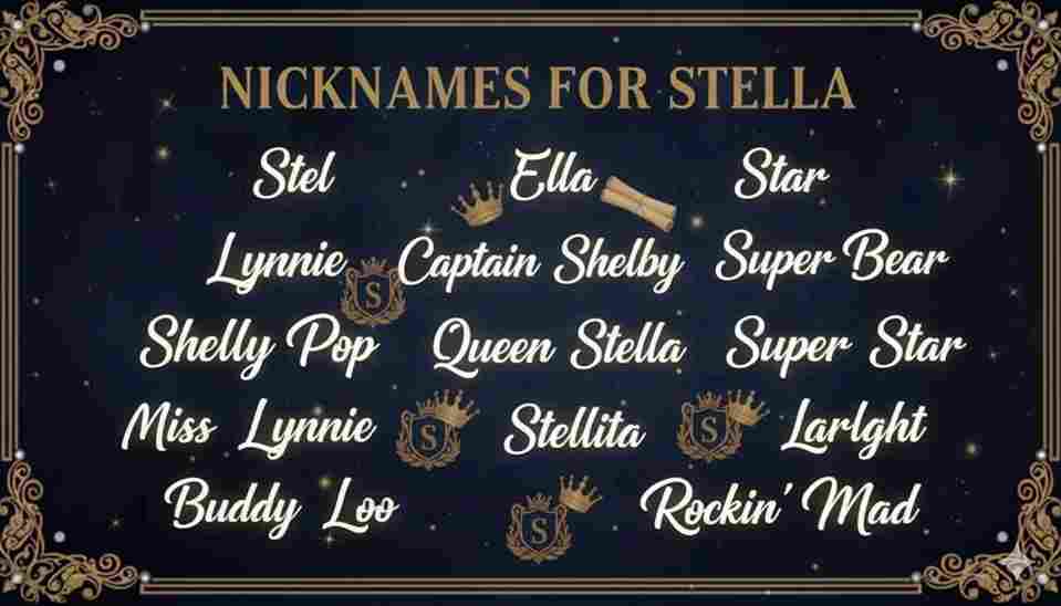 Nicknames for Stella