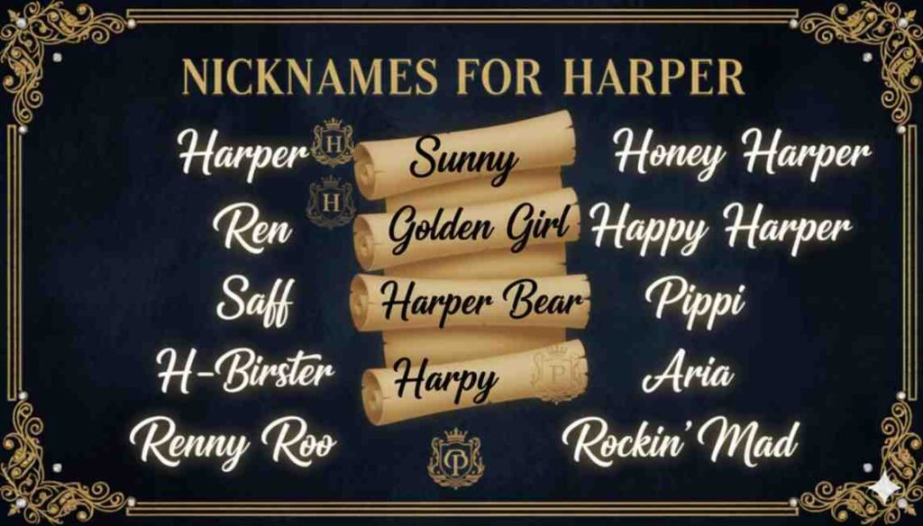 Nicknames for Harper