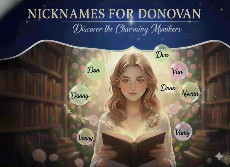 Nicknames for Donovan