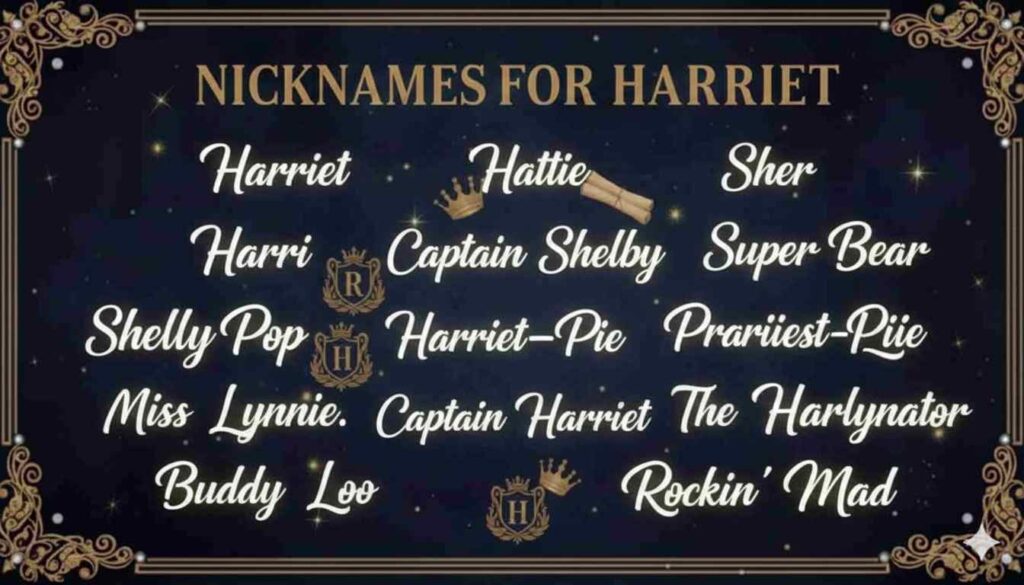 Nicknames for Harriet