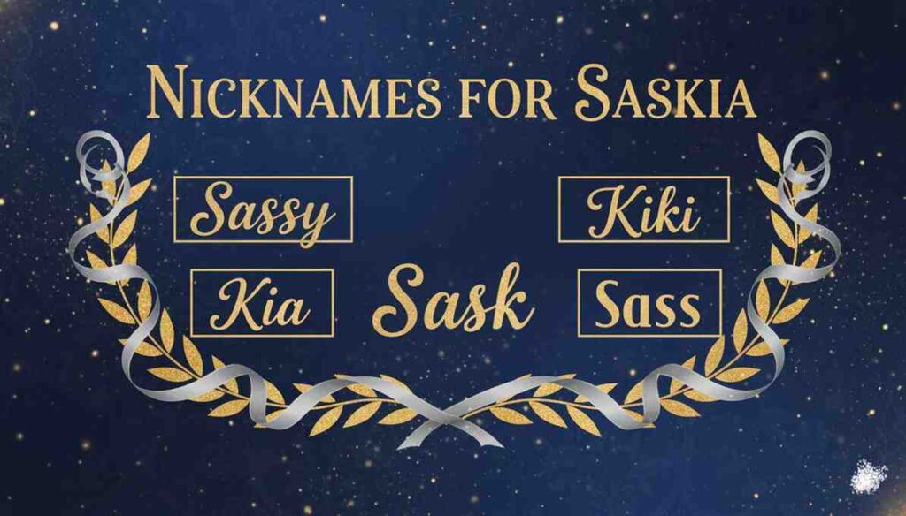 Nicknames for Saskia