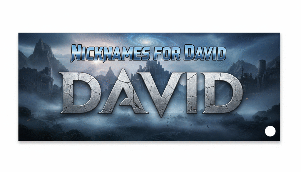 Nicknames for David