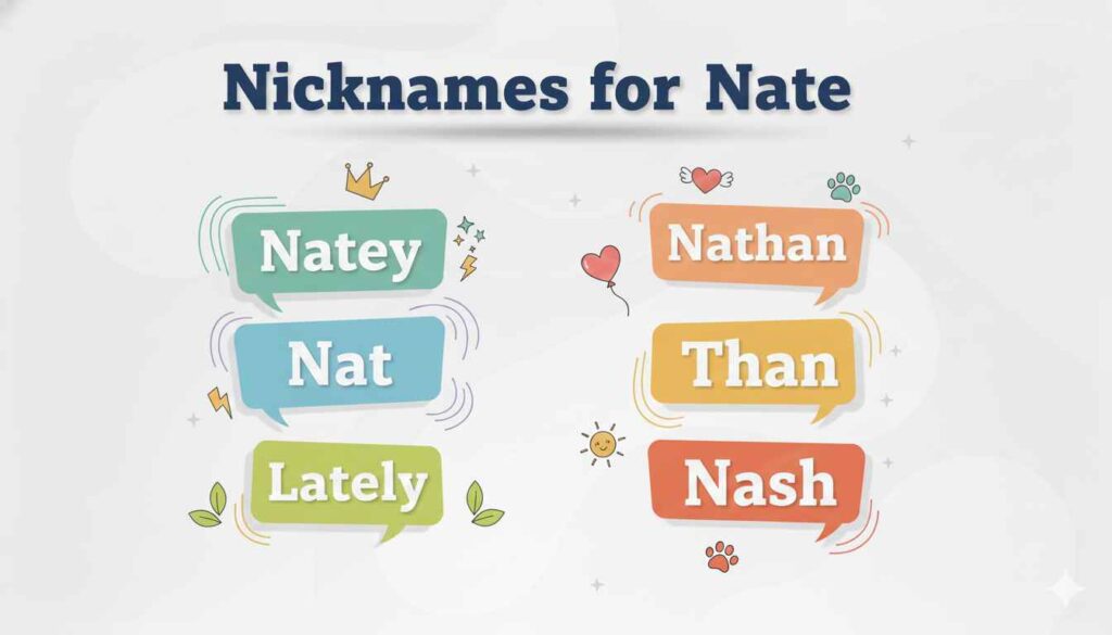 Nicknames for Nate