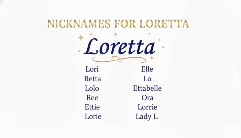 Nicknames for Loretta