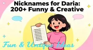 Nicknames for Daria: 200+ Funny & Creative