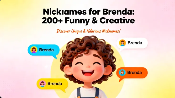 Nicknames for Brenda 200+ Funny & Creative