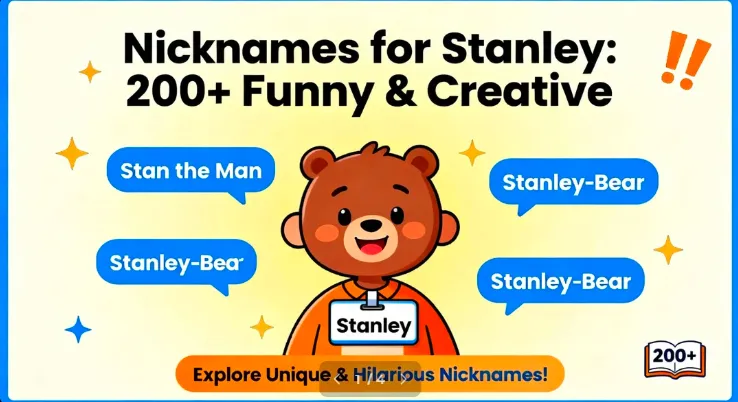 Nicknames for Stanley 200+ Funny & Creative