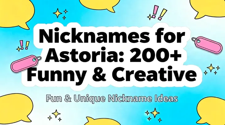 Nicknames for Astoria: 200+ Funny & Creative