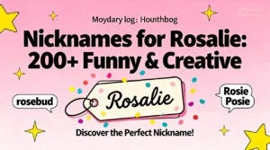 Nicknames for Rosalie: 200+ Funny & Creative