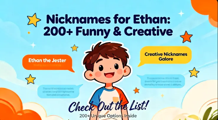 Nicknames for Ethan: 200+ Funny & Creative