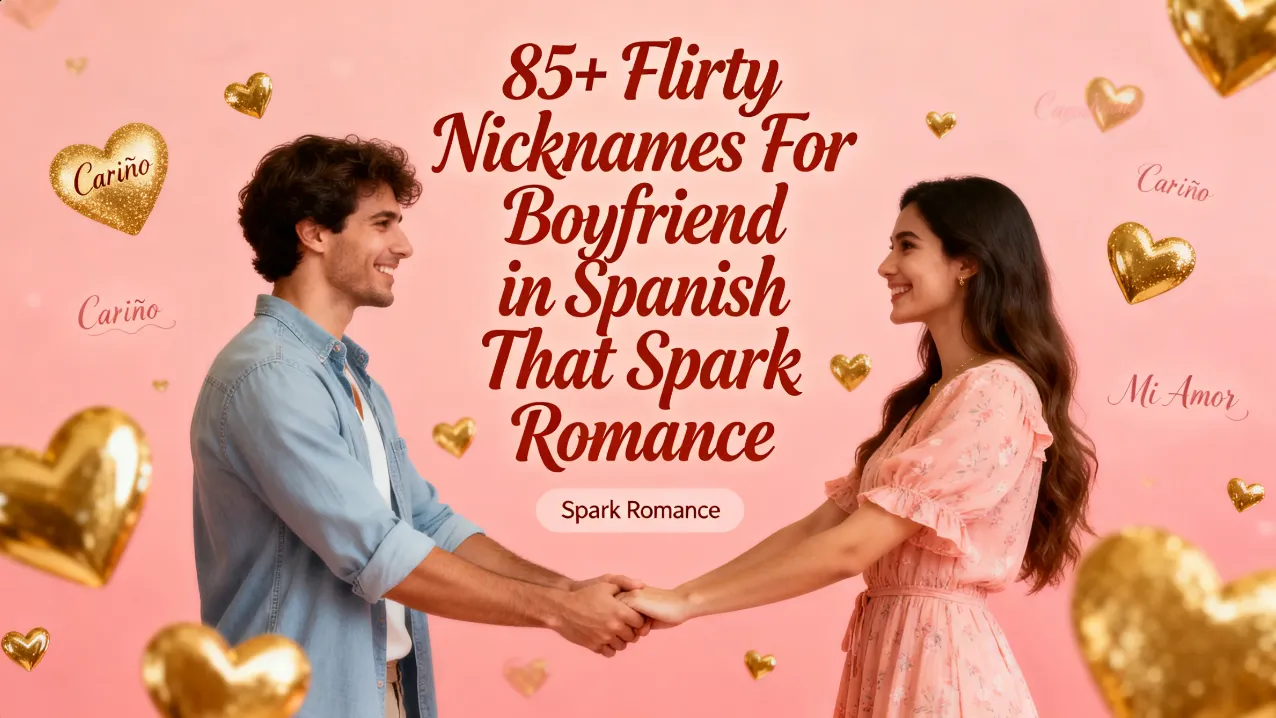85+ Flirty Nicknames For Boyfriend in Spanish That Spark Romance