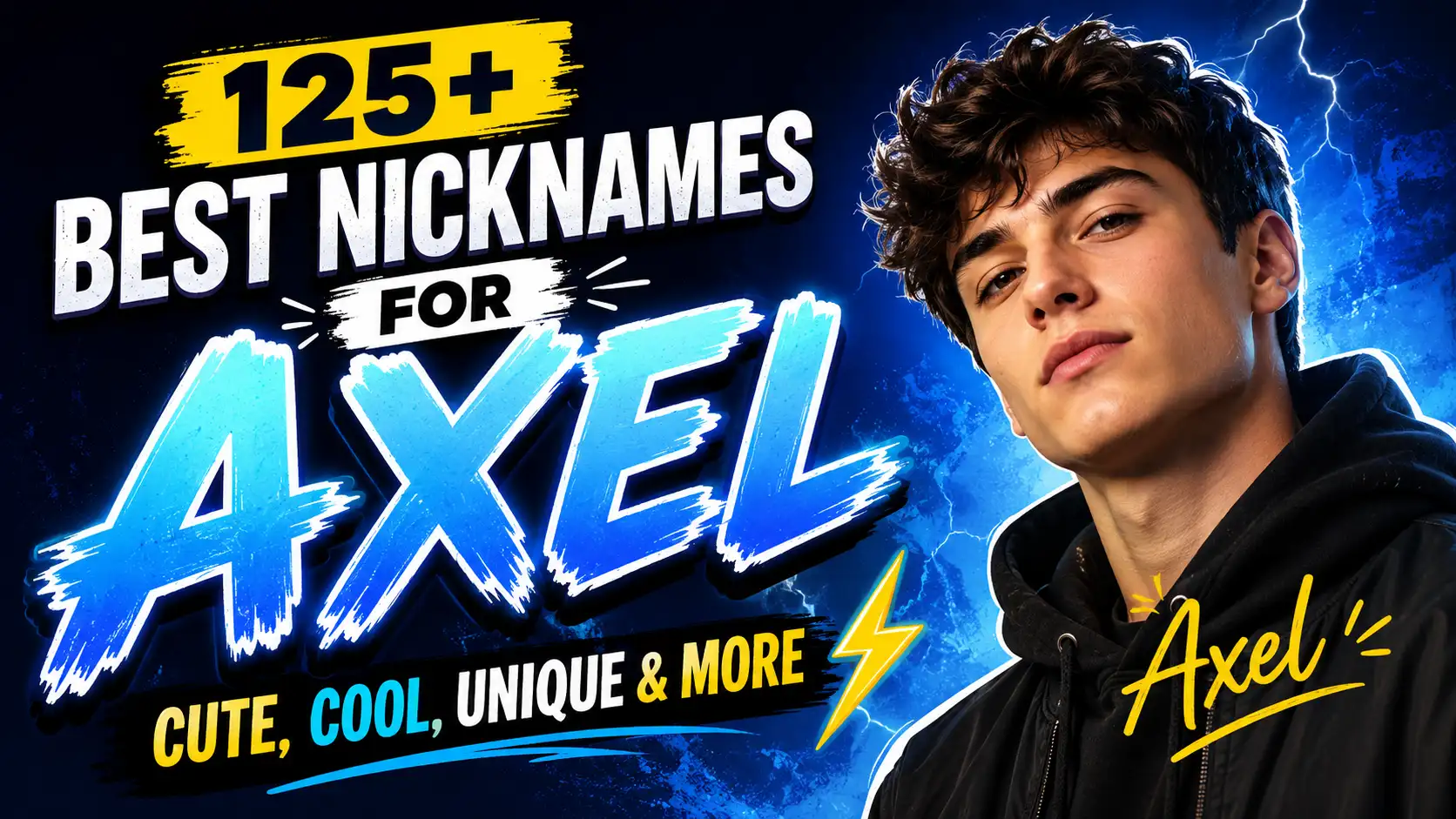 125+ Best Nicknames for Axel Cute, Cool, Unique & More⚡️