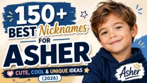 150+ Best Nicknames for Asher Cute, Cool & Unique Ideas (2026)