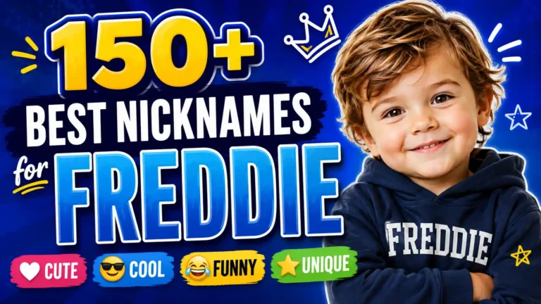 150+ Best Nicknames for Freddie Cute, Cool, Funny & Unique Ideas