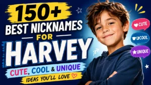 150+ Best Nicknames for Harvey Cute, Cool & Unique Ideas You’ll Love