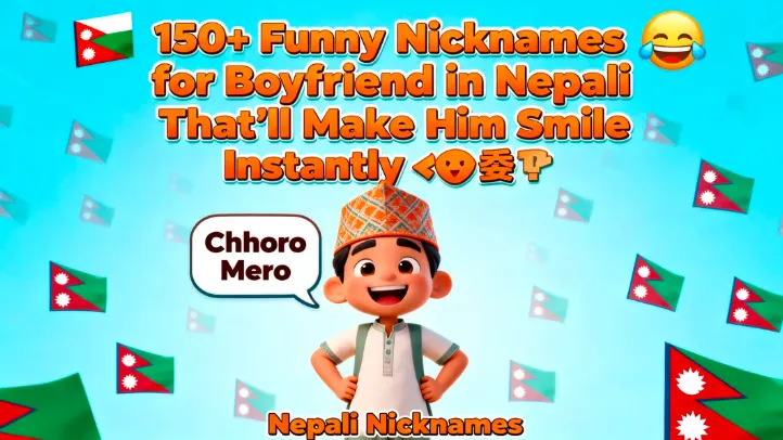 150+ Funny Nicknames for Boyfriend in Nepali That’ll Make Him Smile Instantly 😂🇳🇵
