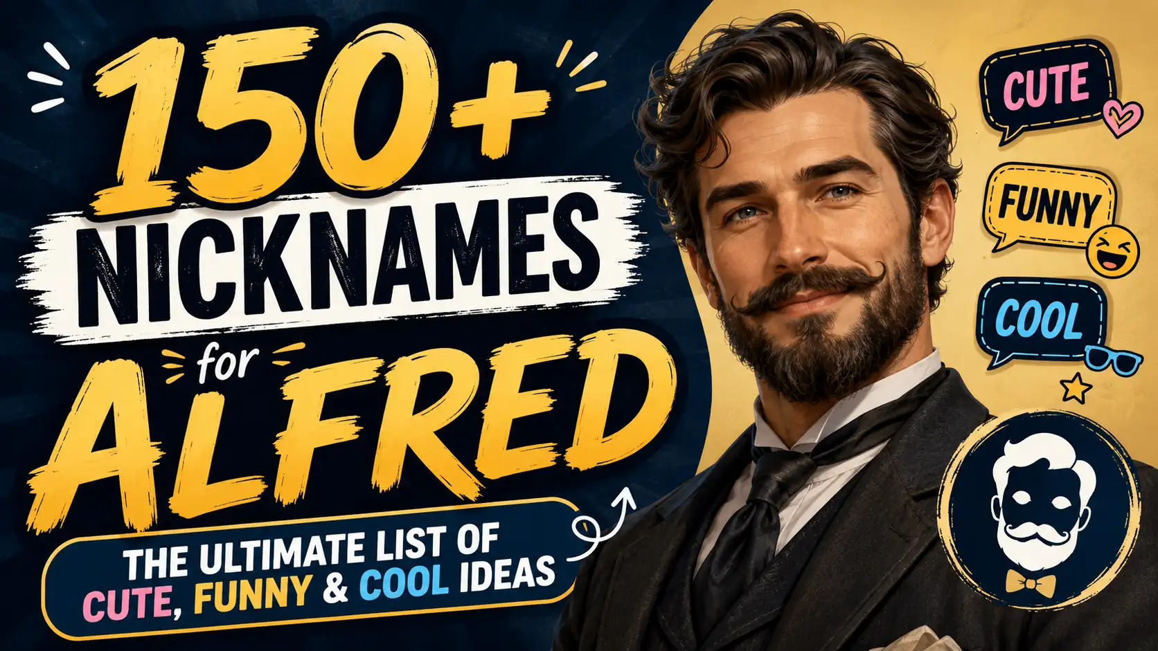 150+ Nicknames for Alfred The Ultimate List of Cute, Funny & Cool Ideas 🧔‍♂️