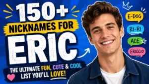 150+ Nicknames for Eric The Ultimate Fun, Cute & Cool List You’ll Love 🌟