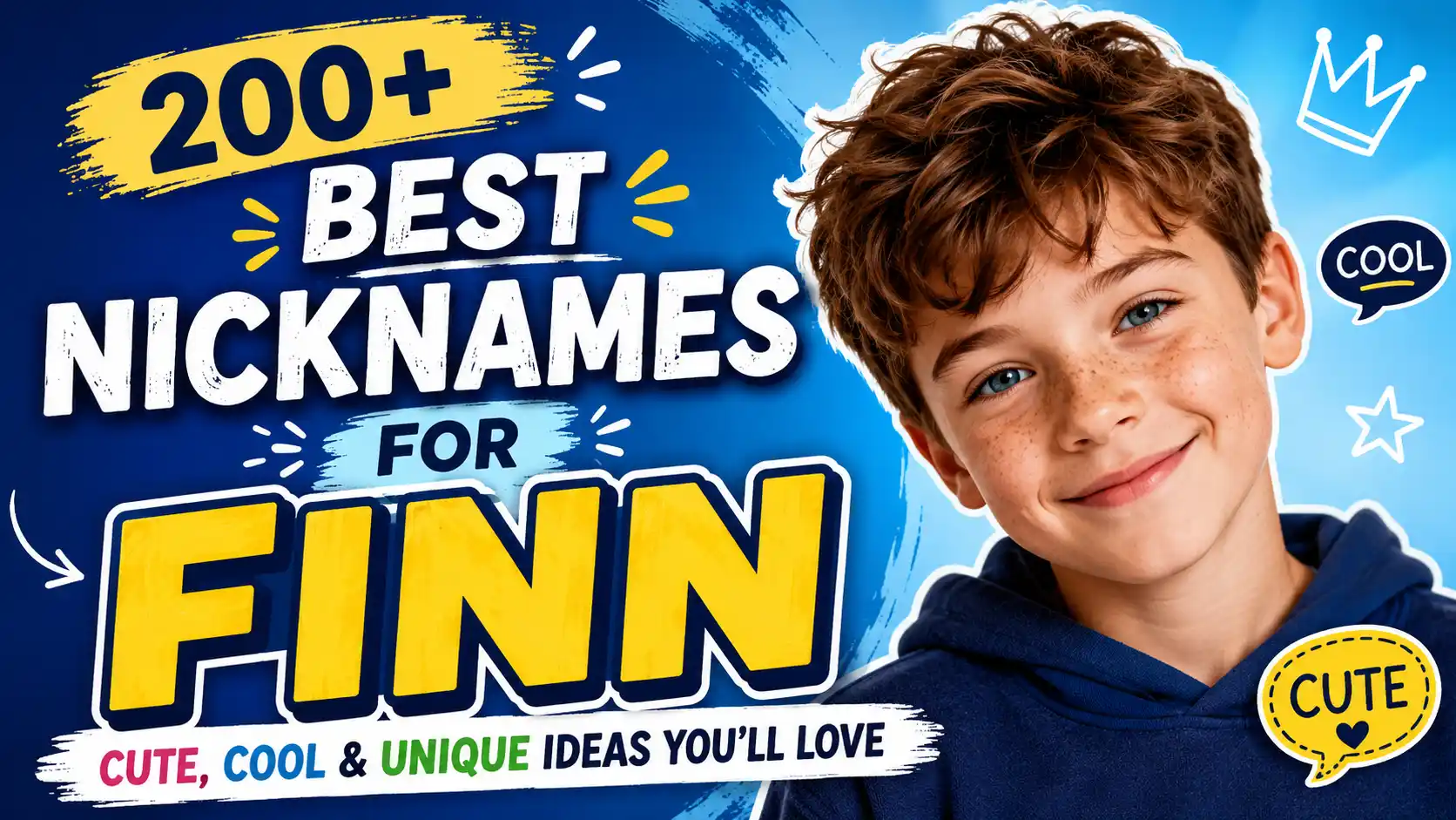 200+ Best Nicknames for Finn Cute, Cool & Unique Ideas You’ll Love 😍