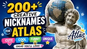 200+ Creative Nicknames for Atlas Cute, Cool, Funny & Unique Ideas You’ll Love