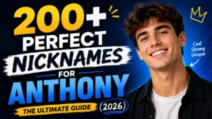 200+ Perfect Nicknames for Anthony The Ultimate Guide (2026)