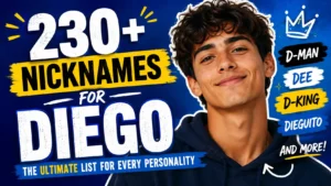 230+ Nicknames for Diego The Ultimate List for Every Personality 💫