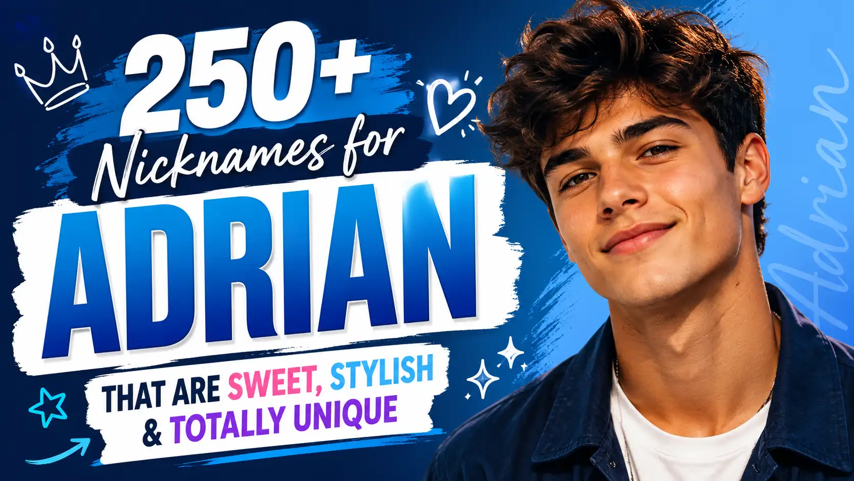 250+ Nicknames for Adrian That Are Sweet, Stylish & Totally Unique