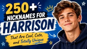 250+ Nicknames for Harrison That Are Cool, Cute, and Totally Unique