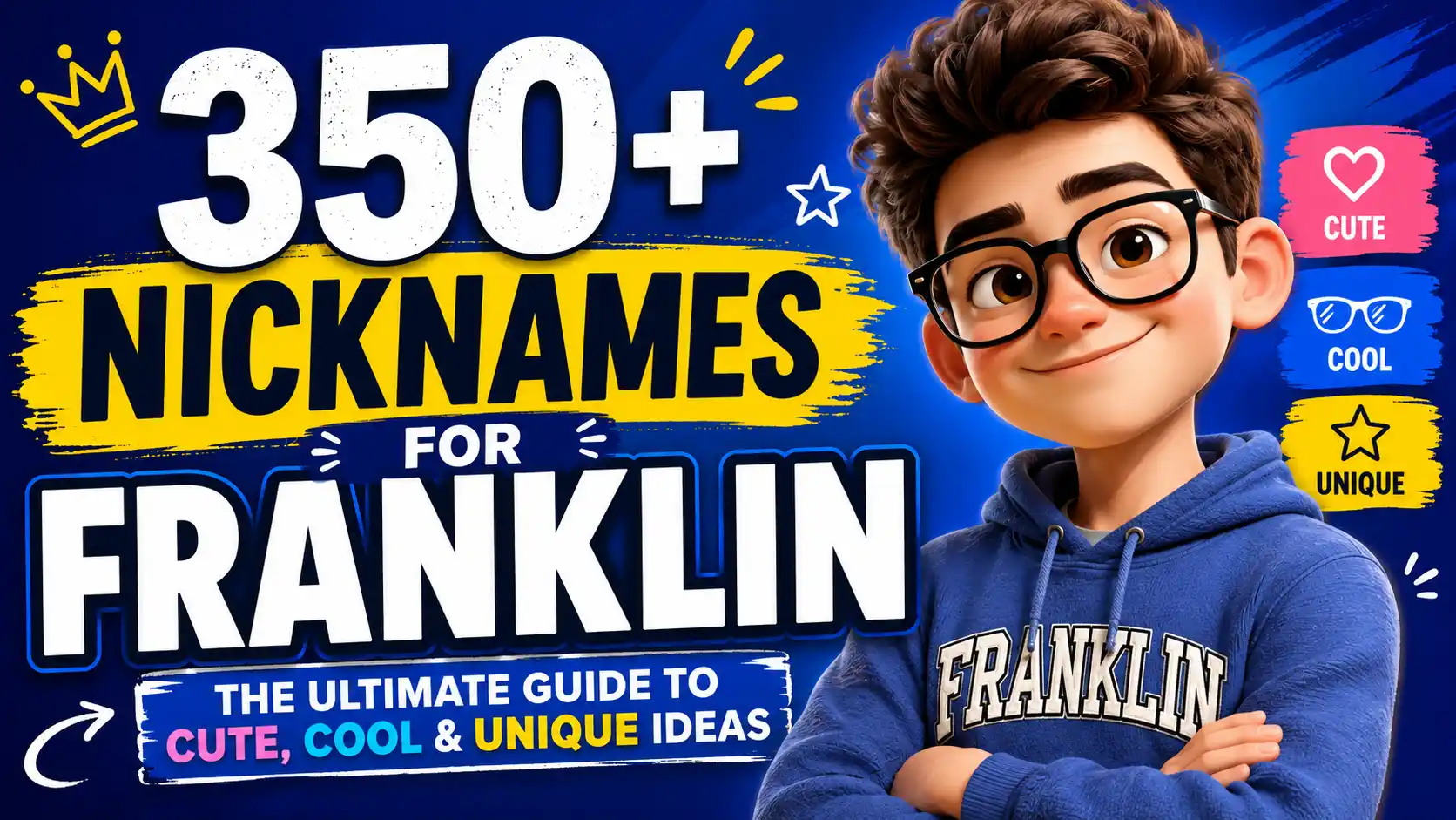350+ Nicknames for Franklin The Ultimate Guide to Cute, Cool & Unique Ideas 😎