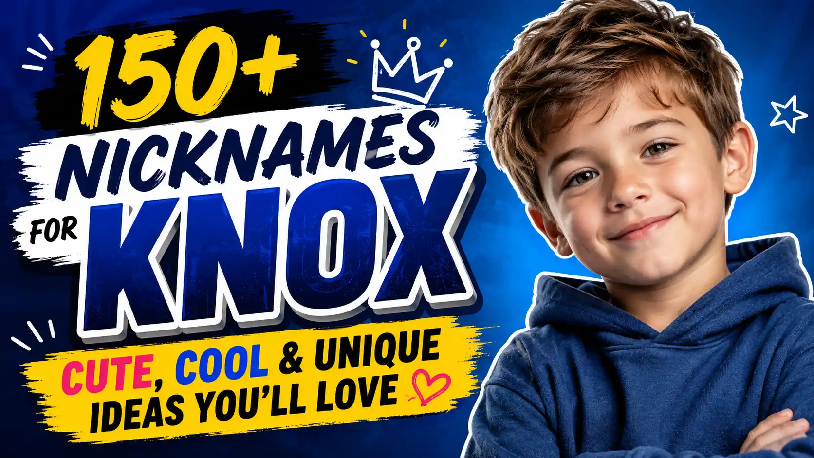 150+ Nicknames for Knox Cute, Cool & Unique Ideas You’ll Love 🖤