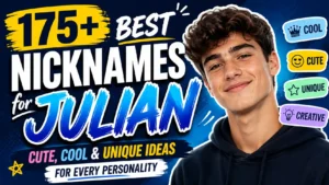 175+ Best Nicknames for Julian Cute, Cool & Unique Ideas for Every Personality