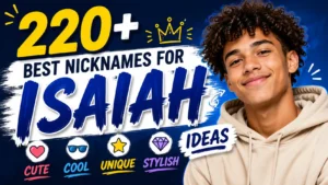 220+ Best Nicknames for Isaiah Cute, Cool, Unique & Stylish Ideas 🎯